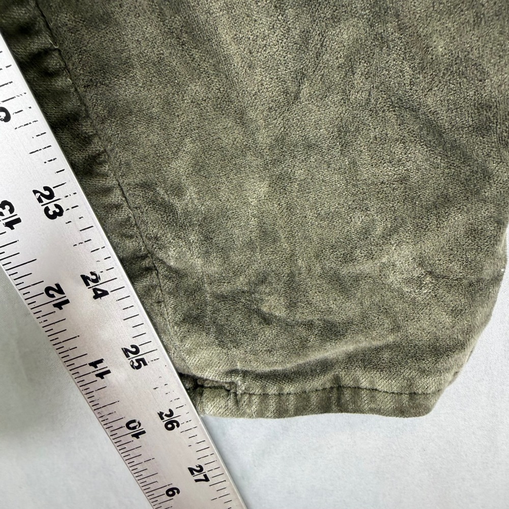 Lucky Brand Ava Super Skinny Corduroy Pants Olive Green Womens 2/26 Fall Earhty - Picture 3 of 8